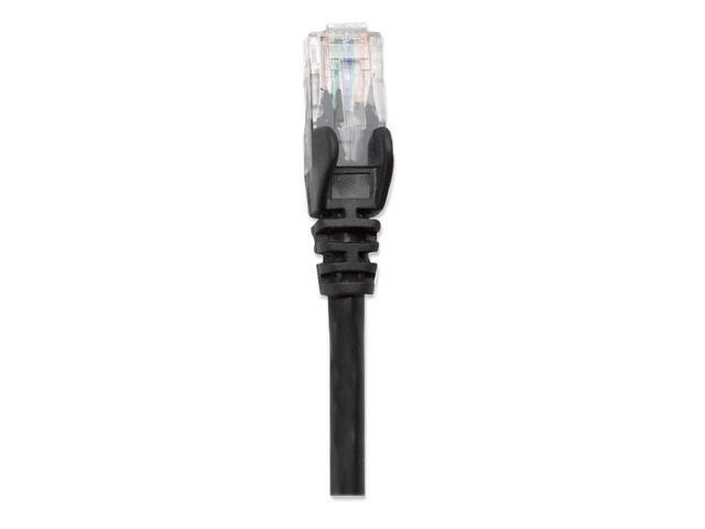 Intellinet Network Cable, Cat6, UTP, RJ45 Male / RJ45 Male, 15.0 m (50 ft.), Black