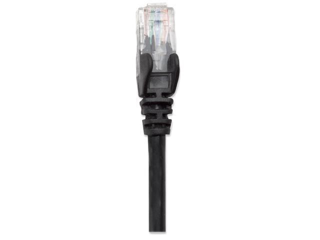 Intellinet Network Cable, Cat6, UTP, RJ45 Male / RJ45 Male, 30.0 m (100 ft.), Black