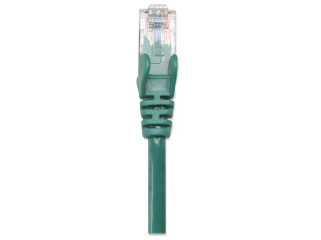 Intellinet Network Cable, Cat6, UTP, RJ45 Male / RJ45 Male, 7.5 m (25 ft.), Green