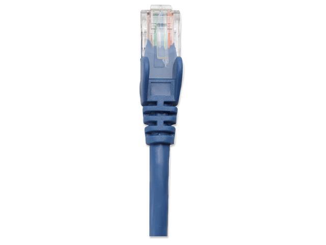 Intellinet Network Cable, Cat6, UTP, RJ45 Male / RJ45 Male, 5.0 m (14 ft.), Blue