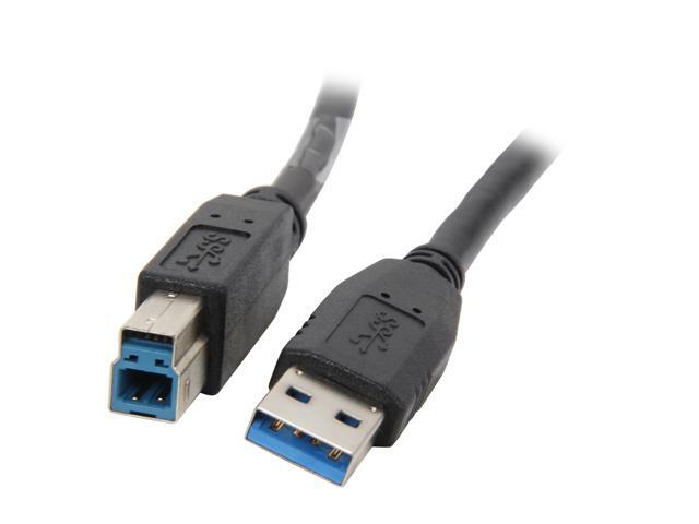 Kaybles USB3-AB-10 USB 3.0 Cable A Male to B Male, 10ft USB 3 Type B Cord Compatible with Docking Station, External Hard Drivers, Scanner, Printer...
