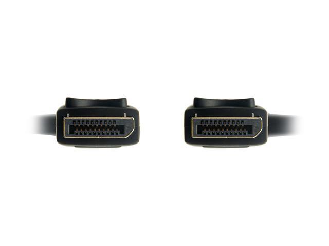Omni Gear DIS-10 10 ft. DisplayPort 1.2 [4K@60Hz] to DisplayPort Cable, Black, Gold Plated