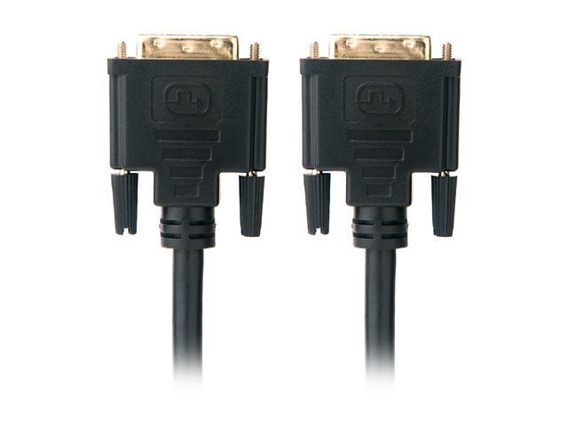 Omni Gear DVI-10 Black 10 ft. DVI-D Dual-Link(24+1) Male to Male 28AWG Cable w/ Ferrite Cores, Gold Plated