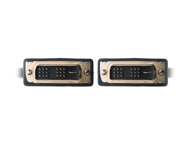 Omni Gear DVI-10 Black 10 ft. DVI-D Dual-Link(24+1) Male to Male 28AWG Cable w/ Ferrite Cores, Gold Plated