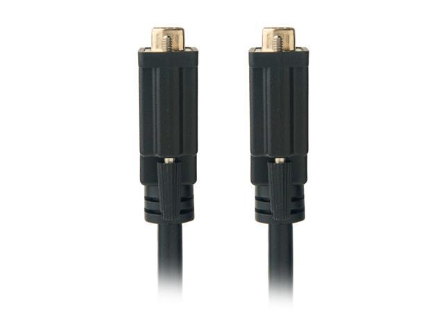 Omni Gear DVI-3 Black 3 ft. DVI-D Dual-Link(24+1) Male to Male 28AWG Cable w/ Ferrite Cores, Gold Plated