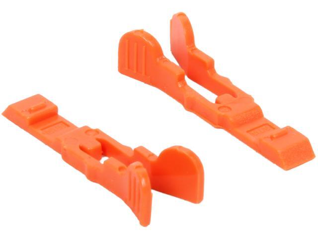 NTW NL-KL-OR-2 net-Lock™ key insert, Butterfly finger-release, for net-Lock™ patch cords; 2pcs