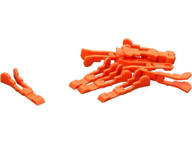 NTW NL-KL-OR-10 net-Lock key insert, Butterfly finger-release, for net-Lock patch cords; 10 pcs