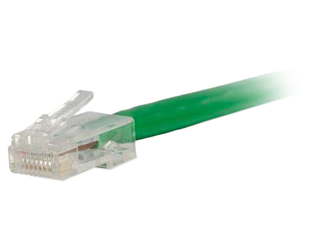 C2G 04136 Cat6 Cable - Non-Booted Unshielded Ethernet Network Patch Cable, Green (10 Feet, 3.04 Meters)