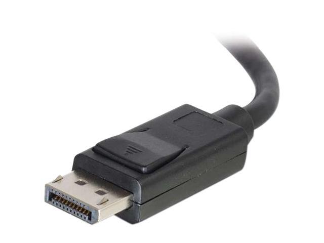 C2G DisplayPort Cable with Latches 4K 60Hz UHD M/M, 10ft - Black - image 3