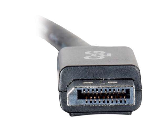 C2G DisplayPort Cable with Latches 4K 60Hz UHD M/M, 10ft - Black - image 4