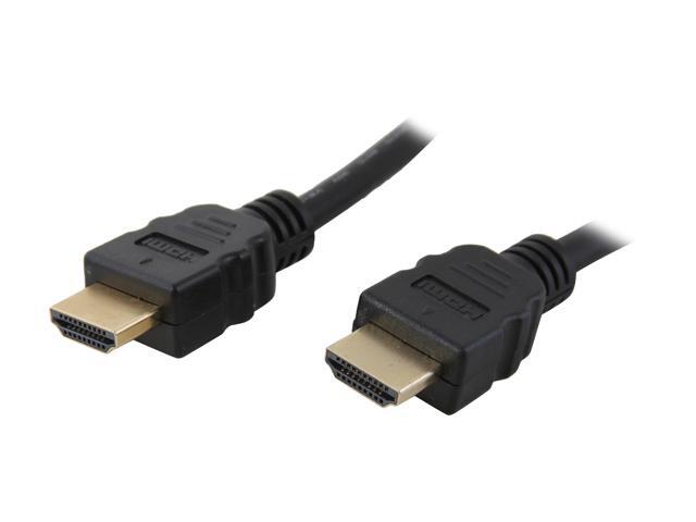 Nippon Labs HDMI-HS-10 10 ft. HDMI 2.0 Male to Male High Speed Cable with Ethernet Channel, Black