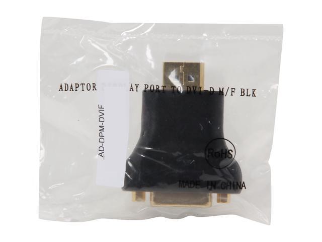Nippon Labs AD-DPM-DVIF DP DisplayPort Male to DVI-D Female Adapter Converter