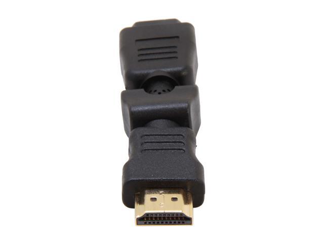 Nippon Labs AD-HDMI-MF-SW HDMI Male to Female Swivel Gender Changer Adapter