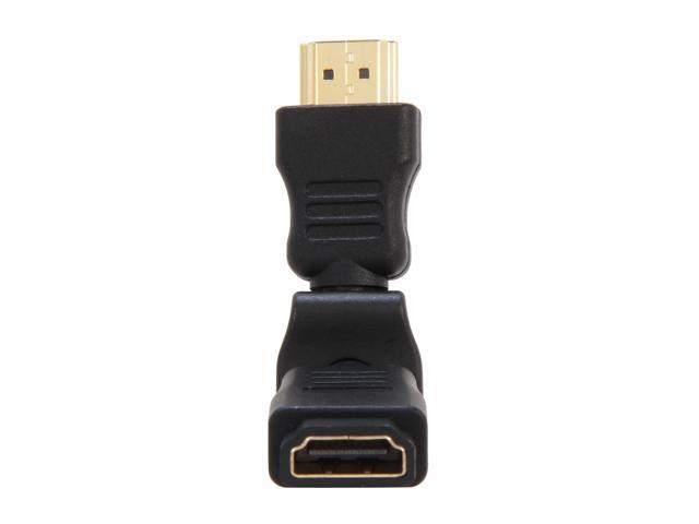 Nippon Labs AD-HDMI-MF-SW HDMI Male to Female Swivel Gender Changer Adapter