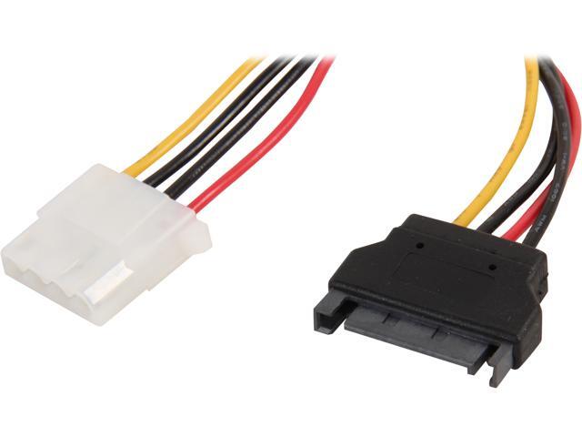 Nippon Labs POW-S6120-7IN 7 in. SATA Power Adaptor 5.25 Female to SATA Power