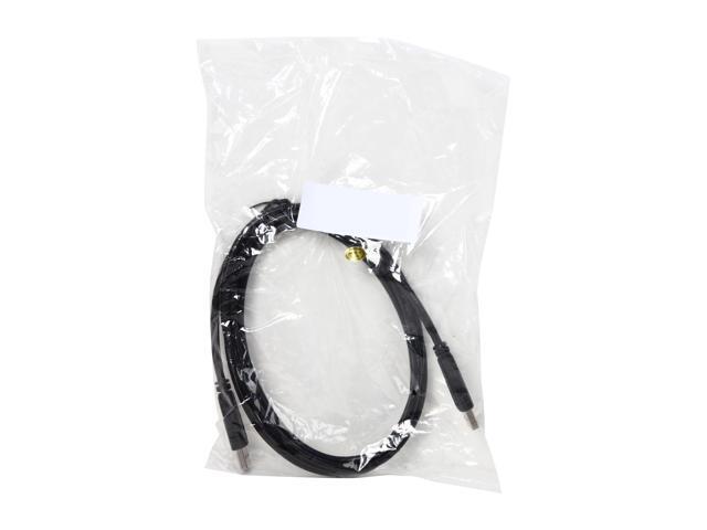 Nippon Labs USB3-6MM-BK 6 ft. Black USB 3.0 A Male to A Male Cable