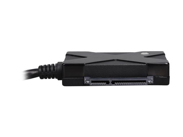 Nippon Labs NL-ST0038 USB 3.0 to SATA Converter Adapter for 2.5' and 3.5' HDD with Power Adapter, Black