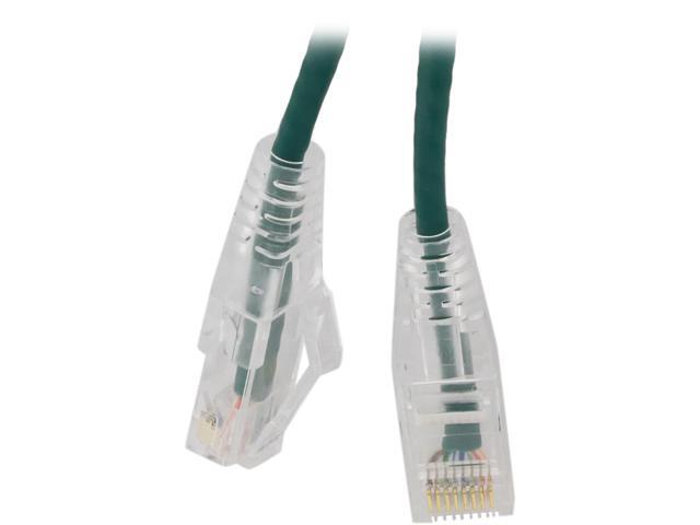 Nippon Labs 28 AWG Snagless Ultra Slim Cat6 Ethernet Patch Cable - Network Internet Cord - RJ45, Stranded, 550Mhz, UTP, - 25ft, Green