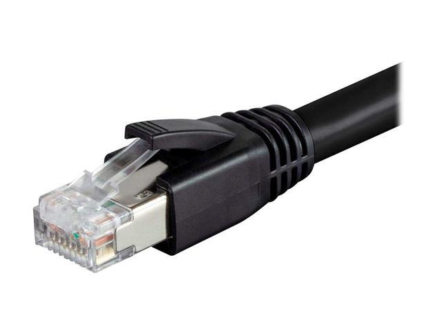 Nippon Labs Cat8 RJ45 15FT Ethernet Patch Internet Network LAN Cable, Indoor/Outdoor, 24AWG, Shielded Latest 40Gbps 2000Mhz, Weatherproof S/FTP for...