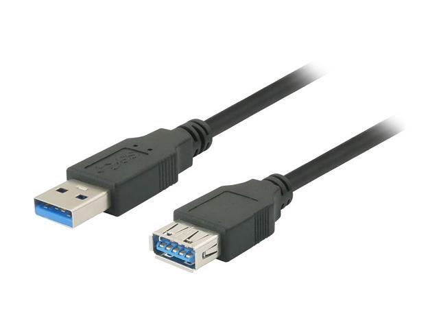 Nippon Labs 50USB3-AAF-10-BK USB 3.0 A Male to A Female Extension Cable