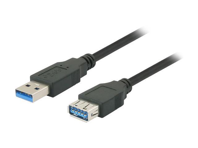Nippon Labs 50USB3-AAF-6-BK USB 3.0 A Male to A Female Extension Cable
