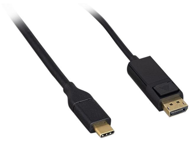 Nippon Labs USB 3.1 3 ft. USB-C to DisplayPort Cable 4K@60HZ, 3' Type C to DP Adapter Cable, Black photo