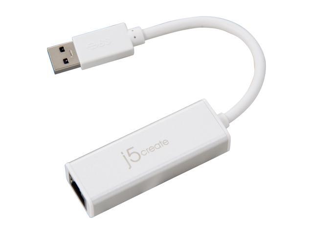 j5create - USB 3.0 Gigabit Ethernet Adapter - Silver - image 3