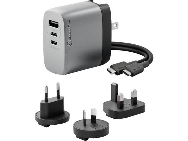 Alogic 3x 67W Rapid Power Multi Country GaN Charger - Space Grey WCM3X67-SGR