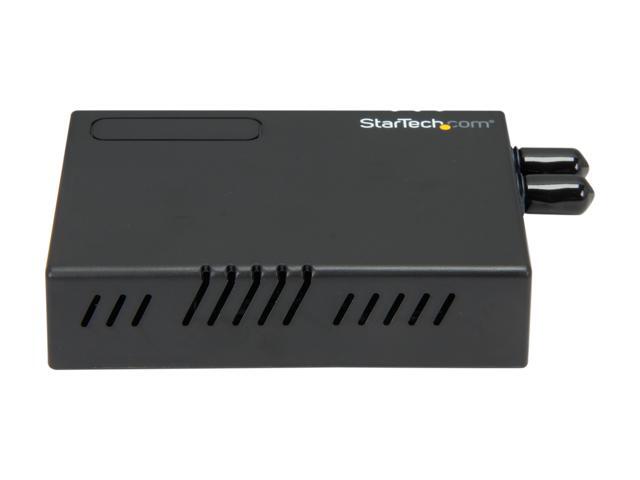 StarTech MCM110ST2 10/100 Multi Mode Fiber Copper Fast Ethernet Media Converter ST 2 km - UTP to 100Base-Fx - Fiber Optic Media Converter MM
