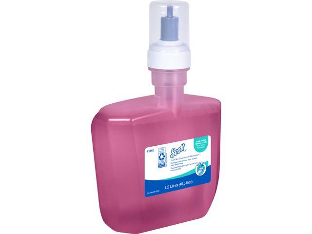 Scott Pro (formerly Kleenex) Liquid Hand Soap with Moisturizers (91592), Pink, Floral Scent, 1.2L E-Cassette, 2 Bottles / Case - Same Kleenex...