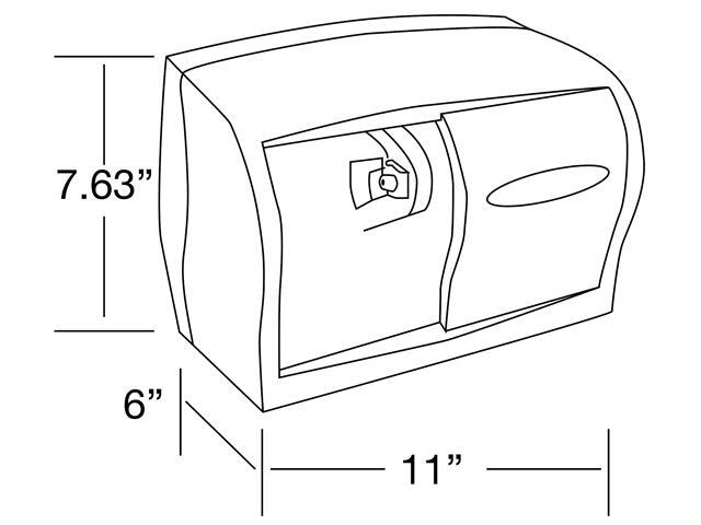Scott Essential Coreless SRB Tissue Dispenser