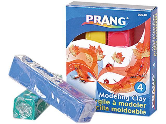 Modeling Clay Assortment, 1/4 Lb Each Blue/Green/Red/Yellow, 1 Lb
