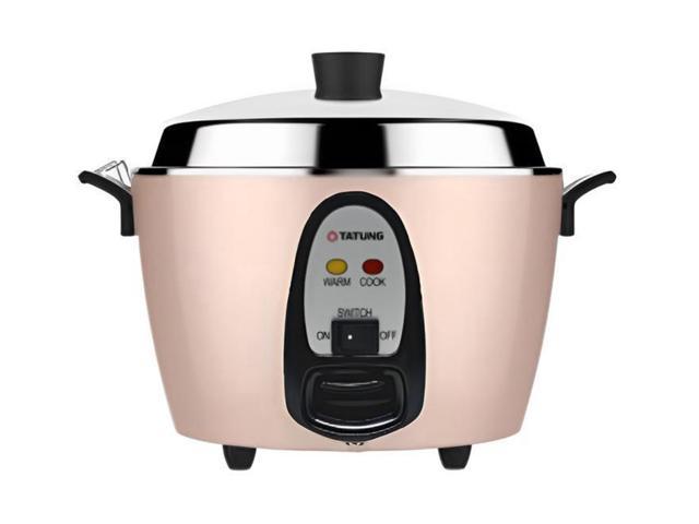 Photos - Multi Cooker TATUNG 6-Cups Stainless Steel Multi-Functional Rice Cooker TAC-06IN Vanill