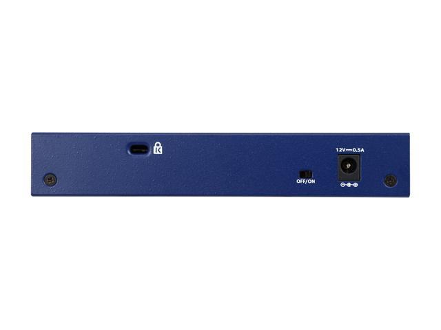 NETGEAR - 8-Port 10/100/1000 Gigabit Ethernet Unmanaged Switch - Blue - image 5