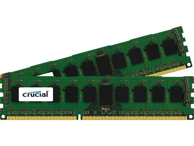 Crucial 16GB Kit (8GBx2) DDR3L 1600 MT/s (PC3-12800) SR x4 RDIMM 240-Pin Memory - CT2K8G3ERSLS4160B