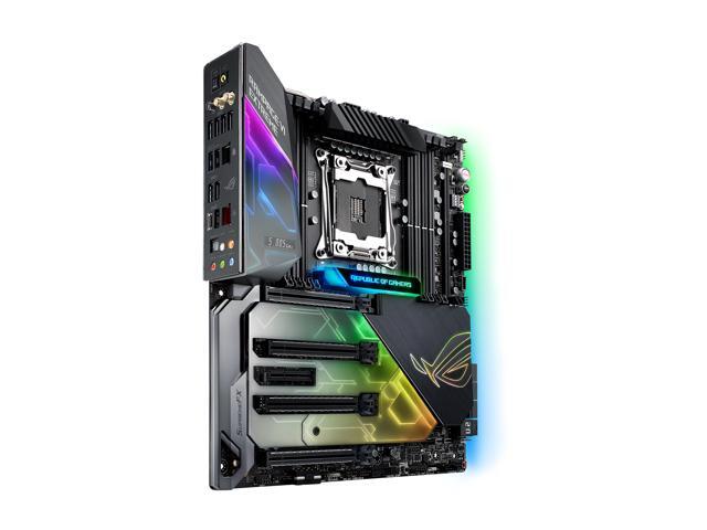 ASUS ROG RAMPAGE VI EXTREME LGA 2066 Intel X299 SATA 6Gb/s USB 3.1 Extended ATX Intel Motherboard
