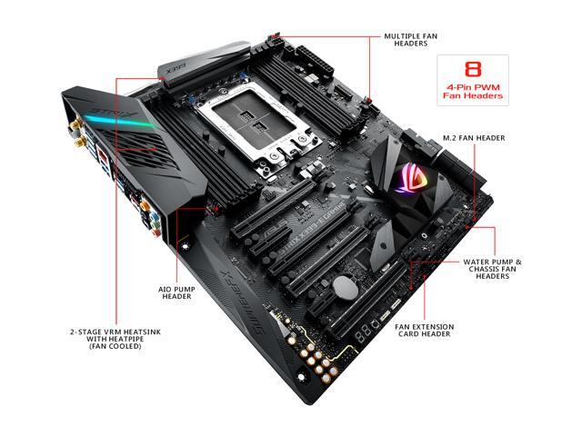 ASUS ROG Strix X399-E Gaming sTR4 Extended ATX AMD Motherboard