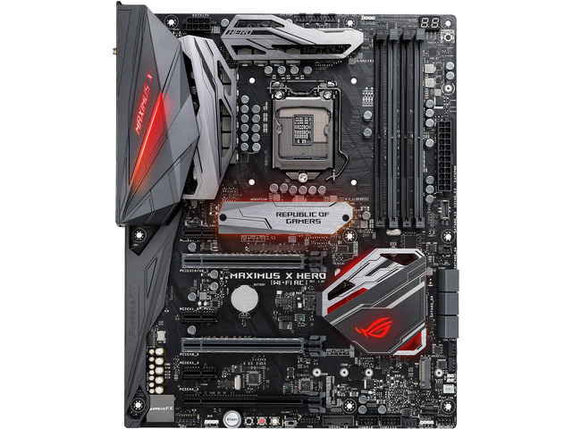 ASUS ROG Maximus X Hero (Wi-Fi AC) LGA 1151 (300 Series) ATX Intel Motherboard