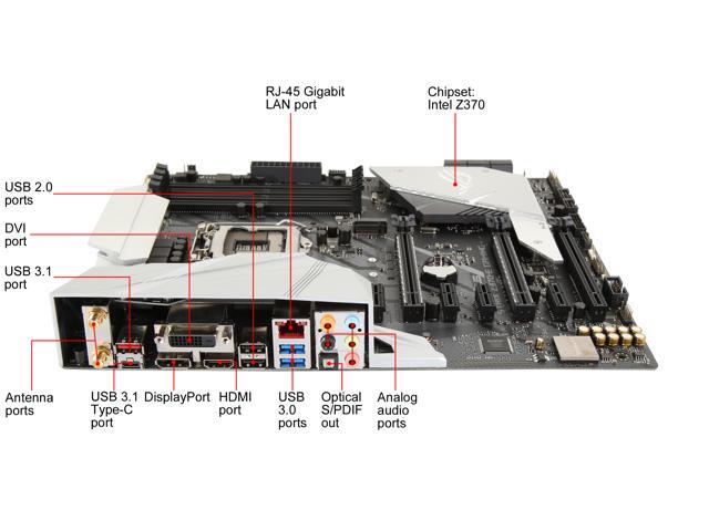 ASUS ROG Strix Z370-E Gaming LGA 1151 (300 Series) ATX Intel Motherboard
