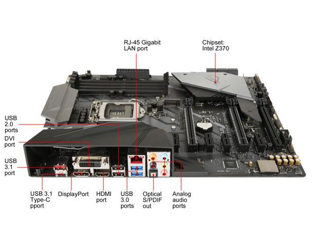 ASUS ROG Strix Z370-F Gaming LGA 1151 (300 Series) ATX Intel Motherboard