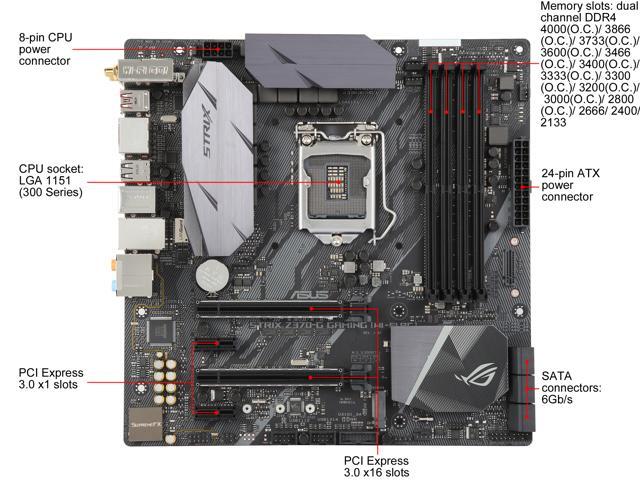 ASUS ROG STRIX Z370-G Gaming (WI-FI AC) LGA 1151 (300 Series) Micro ATX Intel Motherboard