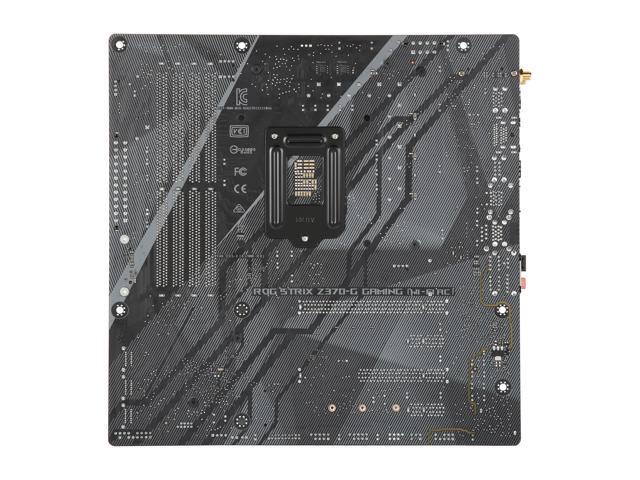 ASUS ROG STRIX Z370-G Gaming (WI-FI AC) LGA 1151 (300 Series) Micro ATX Intel Motherboard