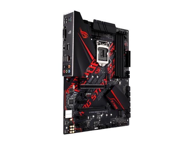 ASUS ROG STRIX B360-H GAMING LGA1151 (300 Series) DDR4 HDMI DVI M.2 ATX Motherboard