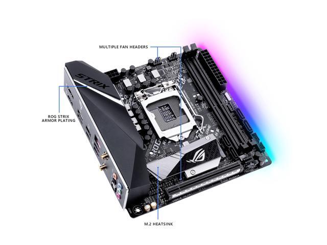 ASUS ROG STRIX B360-I GAMING LGA 1151 (300 Series) Mini-ITX Intel Motherboard