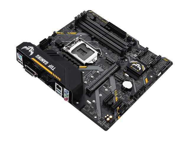 ASUS TUF B360M-PLUS GAMING LGA 1151 (300 Series) Micro ATX Intel Motherboard