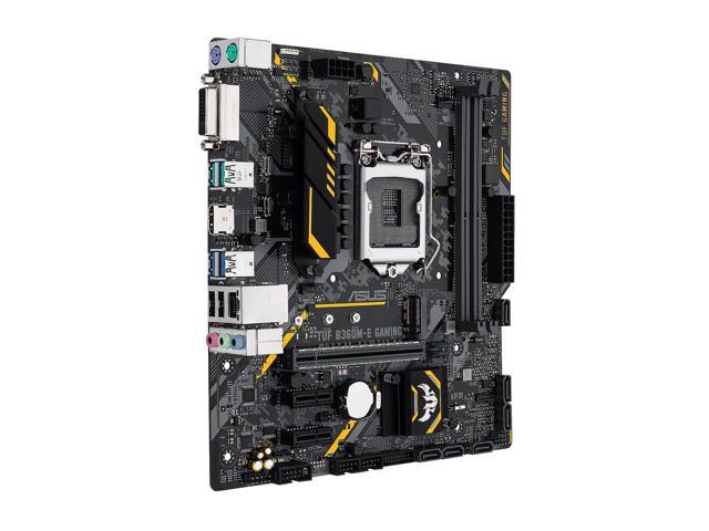 ASUS TUF B360M-E GAMING LGA 1151 (300 Series) uATX Intel Motherboard