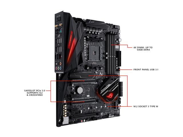 ASUS ROG Crosshair VII Hero (Wi-Fi) AM4 ATX AMD Motherboard