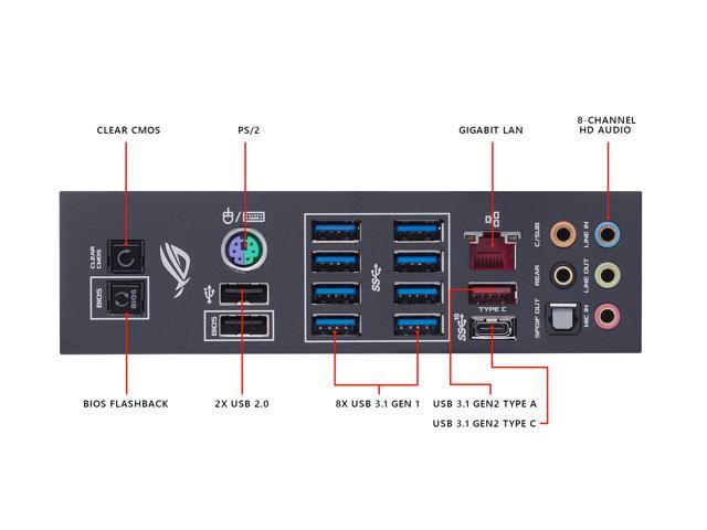ASUS ROG Crosshair VII Hero AM4 ATX AMD Motherboard