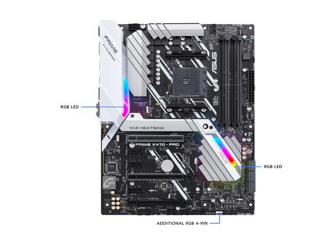 ASUS Prime X470-Pro AM4 ATX AMD Motherboard