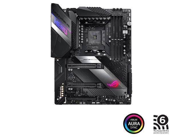 ASUS AMD AM4 ROG X570 Crosshair VIII Hero (Wi-Fi) ATX Motherboard with PCIe 4.0, Dual M.2